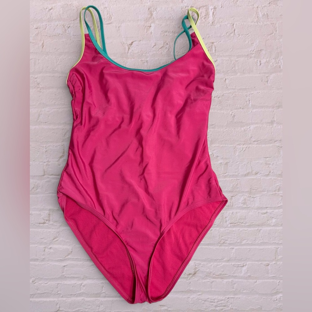 No Boundaries Vibrant Pink One-Piece Swimsuit